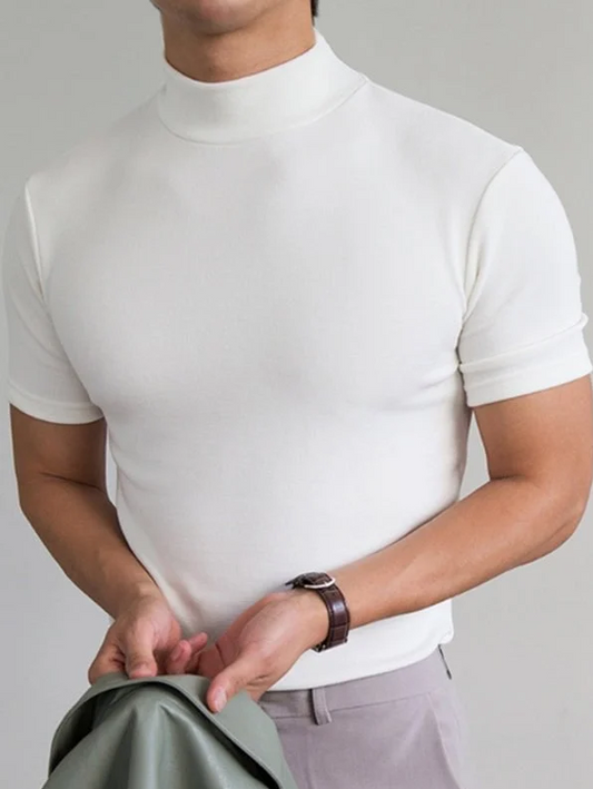 Turtle Neck Anti Zweet T-Shirt Heren