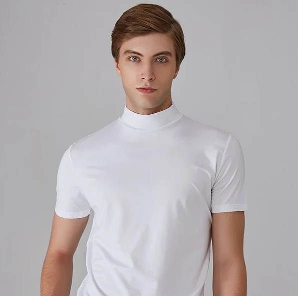 Turtle Neck Anti Zweet T-Shirt Heren