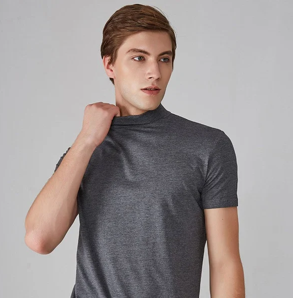 Turtle Neck Anti Zweet T-Shirt Heren